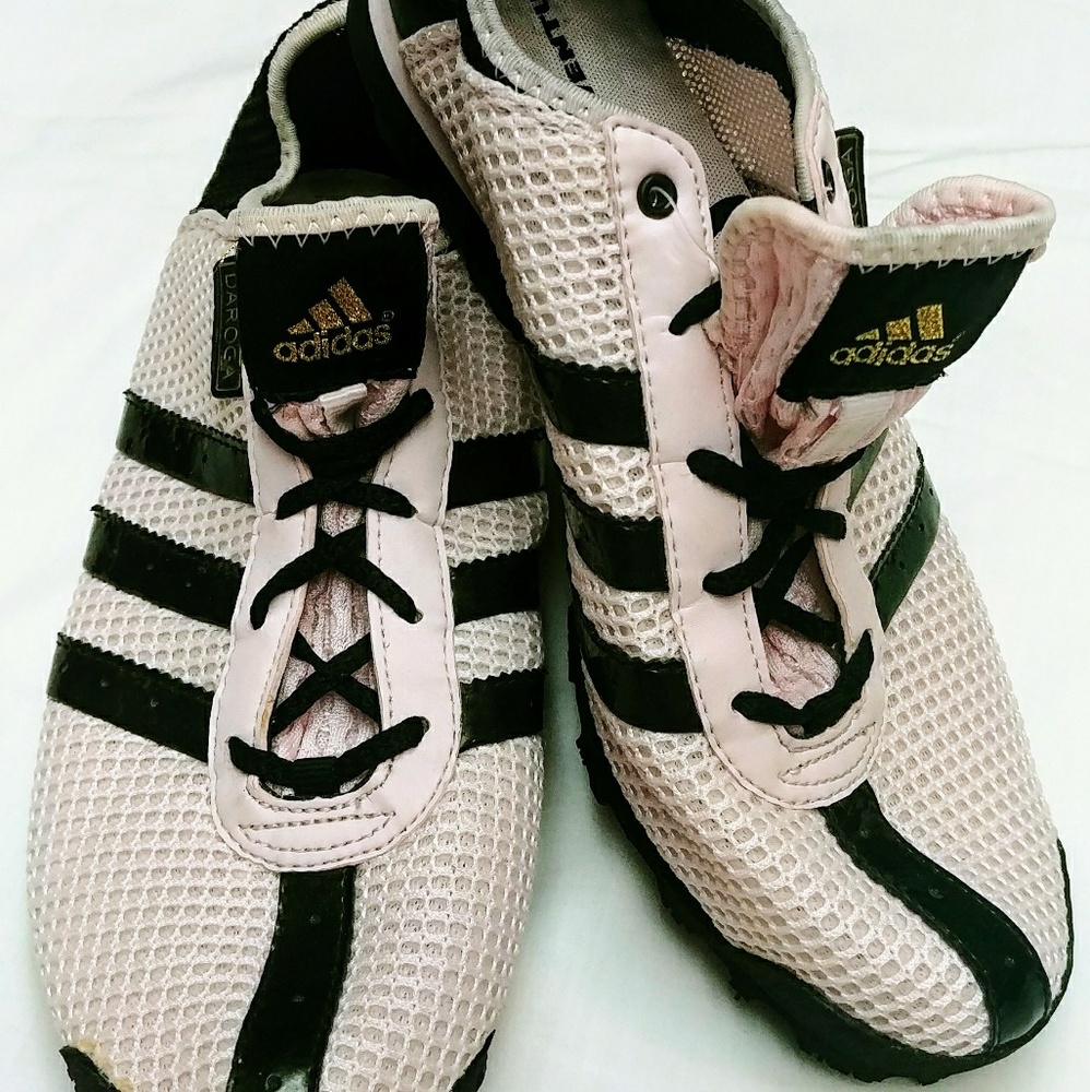 Pink & Blk Adidas sz 9.5 Used but Immaculate